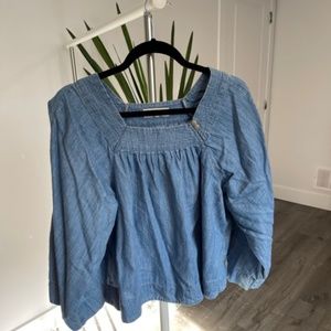 Madewell Chambray Blouse